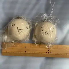 [平成レトロ]顔文字 スクイーズ キーホルダー 2個セットのサムネイル