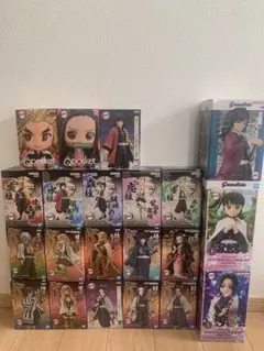 最新 プライズフィギュア 鬼滅の刃 ヒロアカ 他 21体 まとめ売り