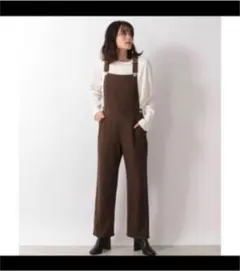 LOWRYSFARM メランジツイルオーバーオール　959085