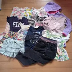 120センチ　女の子洋服まとめ売り