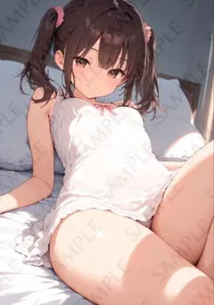 L判高品質写真 高品質ポートレート写真 ルームウェア 456a