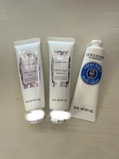 JILL STUART & L'OCCITANE ハンドクリーム 3本セット