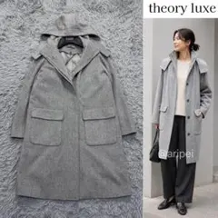 Theory Luxe New Divide ウールカシミヤコート - メルカリ
