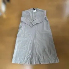 MHL, ベージュ　 長袖シャツワンピース