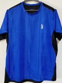 ゴーセン GOSEN ゲームシャツ ユニフォーム ウェア ユニサイズL　ブルー