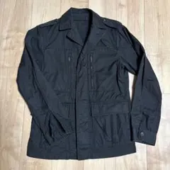 OLD UNIQLO ミリタリースタイルジャケット　ブラック 00s〜
