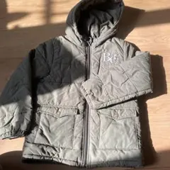 Be* オリーブグリーン ダウンコート