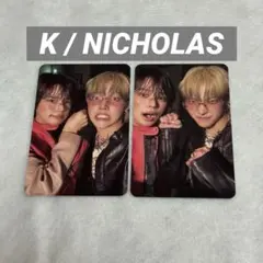 &TEAM Back to Life ユニット トレカ K NICHOLAS