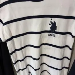 USPA ポロシャツ ボーダー 刺繍ロゴ 3番のサムネイル