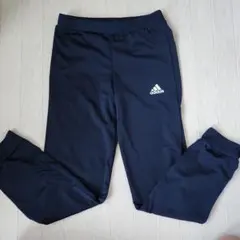 adidas ネイビー ジャージ下　150cm