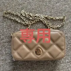 TOMMY HILFIGER キルティング ショルダーバッグ