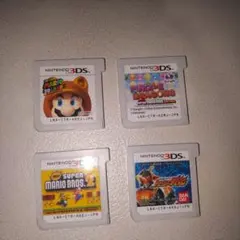 ニンテンドー3DS ゲームソフト 4本セット