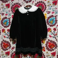 petit fontaine 黒 ワンピース110A