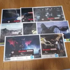一番くじ　ゴジラ　G賞 ロビーカードビジュアルボード　8種