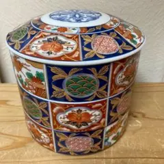 【希少古伊万里】金襴手龍文様三段重 重箱 豪華絢爛色絵金彩細工 古美術 骨董品 希少古伊万里】金襴手龍文様三段重 重箱 豪華絢爛色絵金彩細工