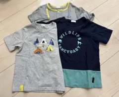 コンビミニ 110 Tシャツ カーディガン3枚セットのサムネイル