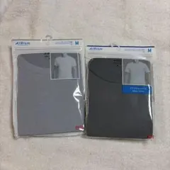 UNIQLO AIRism Mサイズ Tシャツ 2枚セット グレー