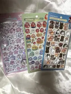 【正規品】ボンボンドロップシール和柄3種セット