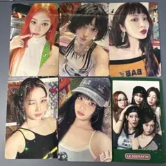 LE SSERAFIM SPAGHETTI weverse 特典トレカ コンプ