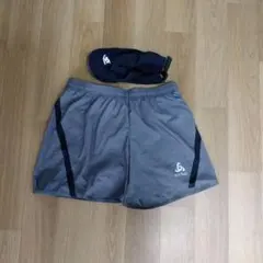 ODLO ランニングパンツ キャップ セットのサムネイル