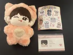 ENHYPEN ソヌ マスター ぬいぐるみ 特典ステッカー2枚付き ENHYPEN エナプ ソヌ ぬいぐるみ マスター グッズ - メルカリ