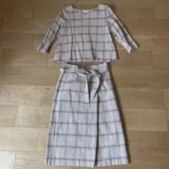 お値下げ　1度着用NATURAL BEAUTY BASICセットアップ