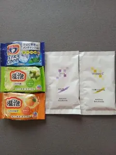 入浴剤　5個セット　まとめ売り　バブ　温泡　匿名配送のサムネイル
