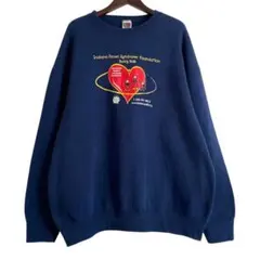90s- フルーツオブザルーム 長袖スウェット グランドキャニオン ホピ族 