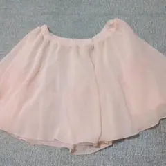 バレエ用　レイヤードチュールスカート　ライトピンク