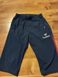 hummel ハーフパンツ ネイビー レッド　Sサイズのサムネイル