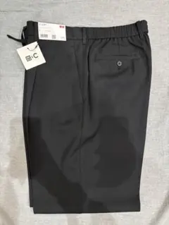 【新品】UNIQLO:C タックワイドテーパードパンツ L
