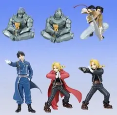 バンダイ　ガシャポン　HGIF　鋼の錬金術師　フィギュア　全6種セット
