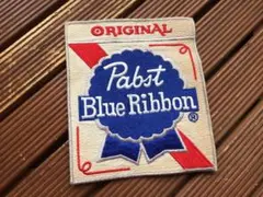 大判【70's Pabst ワッペン】ビンテージ パブスト ビール