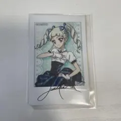 アイカツ キャラナップコレクション ステージコーデ チェキ サイン 藤堂ユリカ