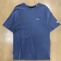 OUTDOOR Tシャツ 古着 バックプリント ネイビー Mサイズ