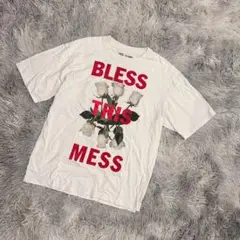『UNIQLO』ユニクロ　半袖Ｔシャツ　UT カリ・デウィット コラボ　花柄