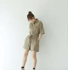 bokanii ミリタリーオールインワン かす - メルカリ