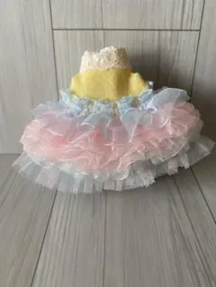 イーマリーちゃん用 カラフルフリルドレス