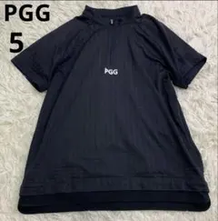 PGG　モックネック PGG モックネック ブラック 半袖 - メルカリ