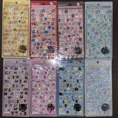正規品　ボンボンドロップシール サンリオ 文字 moji コンプリート