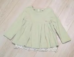 くーにゃん様専用☆プティマイン　裾レースチュニック　裏起毛