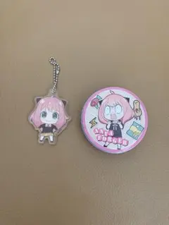 スパイファミリー プチキャン アーニャ　アクリルキーホルダー　２点セット