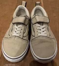 Vans ベージュ キッズスニーカー