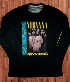 未着用　ニルヴァーナ　カートコバーン　長袖Tシャツ② Lサイズ