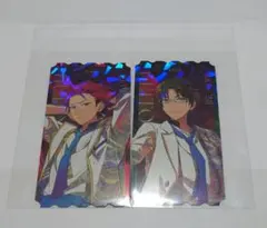 あんスタ　スタフォニ　チケット風ホロカードコレクション　蓮巳敬人　鬼龍紅郎