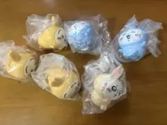 ちいかわ　ソフビフィギュア4 ハチワレ　うさぎ　モモンガ