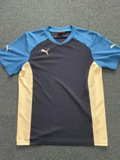 PUMA Tシャツ 160サイズ 青/ネイビー/ベージュ