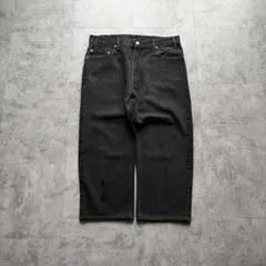 【W36 L32】00s USA製 levi's black 505