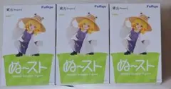 ３個セット。ぬーどるストッパー洩矢諏訪子