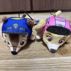パウ・パトロール ダイノレスキューマスコット チェイス、スカイ2つセット